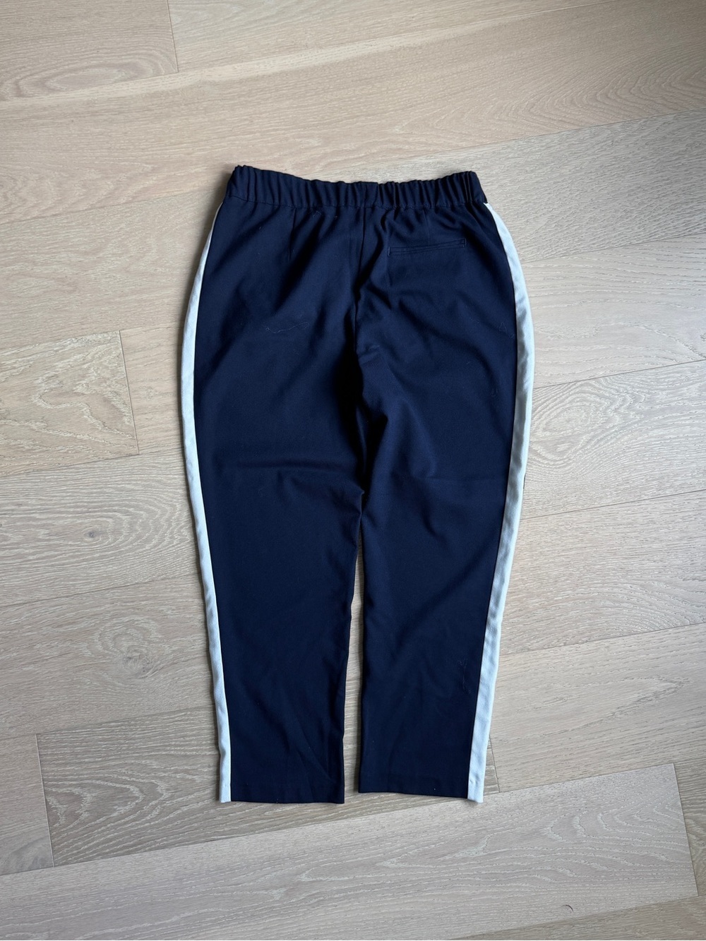 Zara Basic Navy Blue with White Side Stripe L - Picture 3 of 5